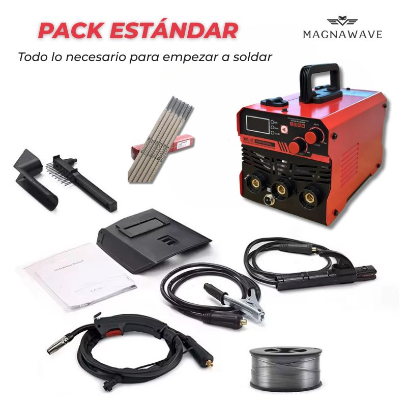MagnPro 3X – Máquina de Soldar 3 em 1 TIG/MMA/MIG – Sem Gás, 220V, Qualidade Profissional