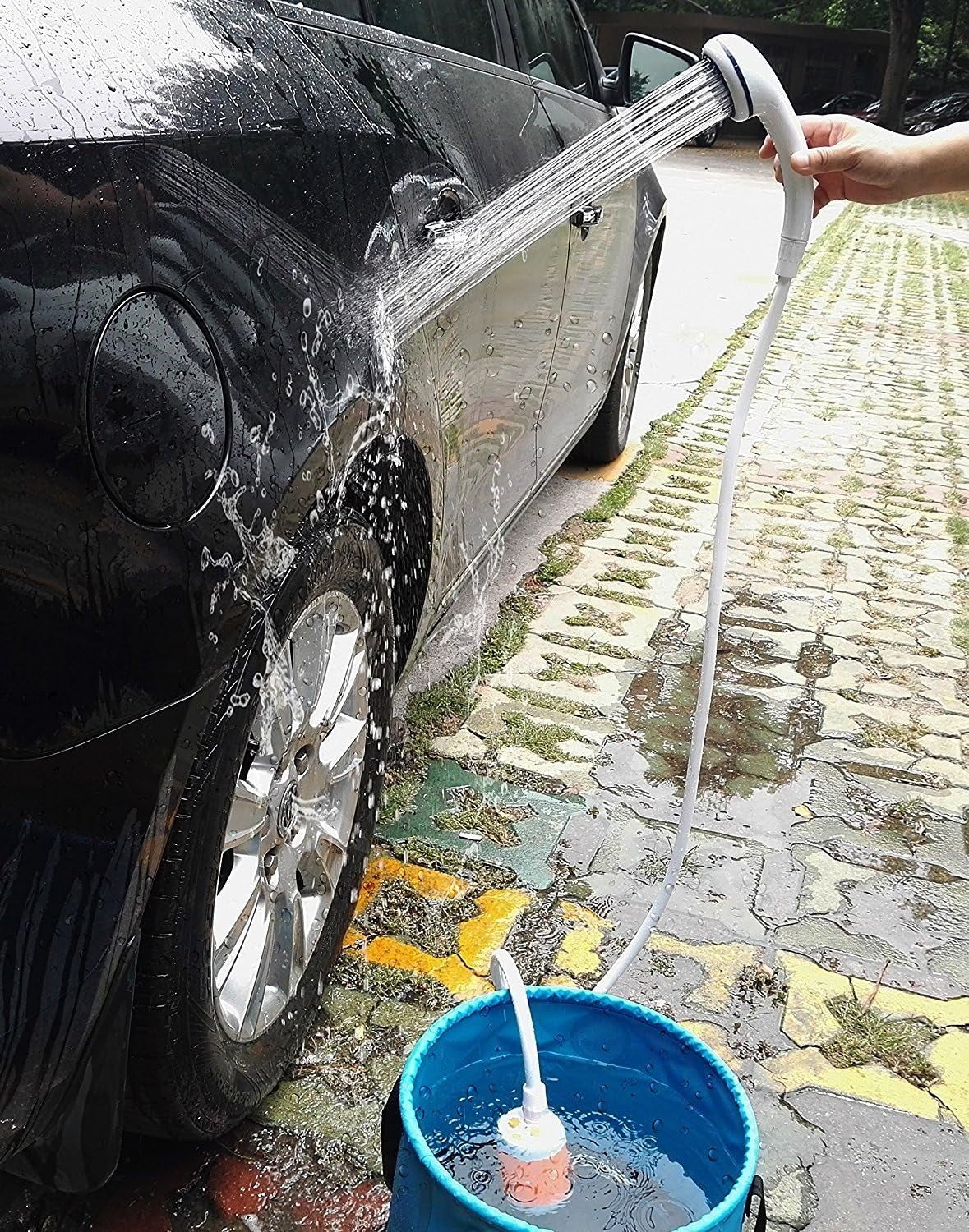 🚿 Ducha Portátil com Bateria – Para Praia, Campismo & Aventura